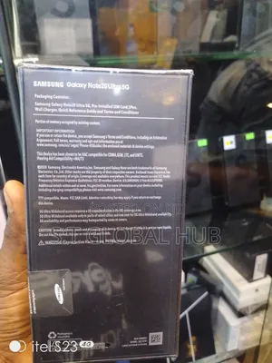 New Samsung Galaxy Note 20 Ultra 5G 256 GB
