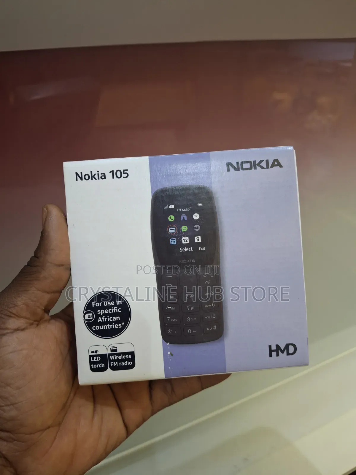 New Nokia 105 4G Black