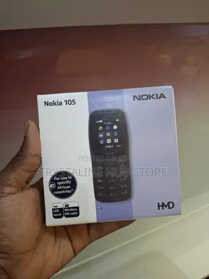 New Nokia 105 4G Black