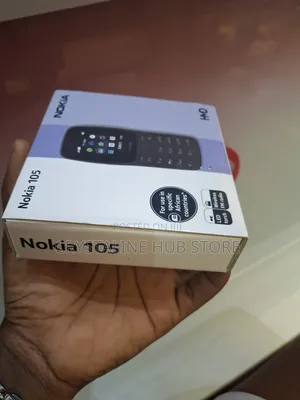 New Nokia 105 4G Black