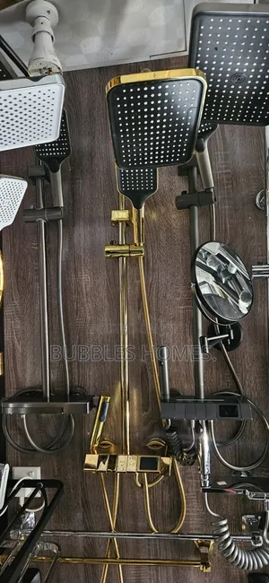 Gold Shower Mixer