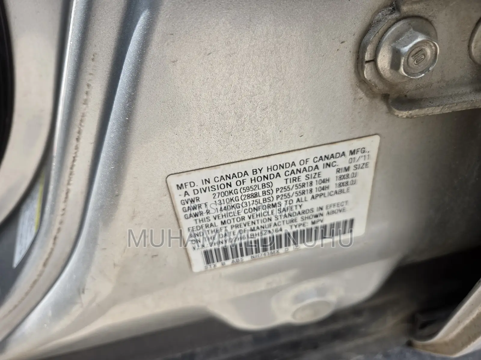 Acura RDX SH-AWD 2011 Silver