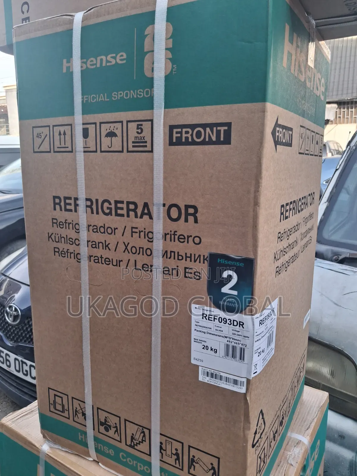 Hisense Table Top Refrigerator REF 092