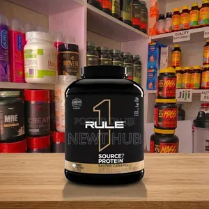 Rule One, Source7 Protein Salted Caramel Gelato (897g, Powder)