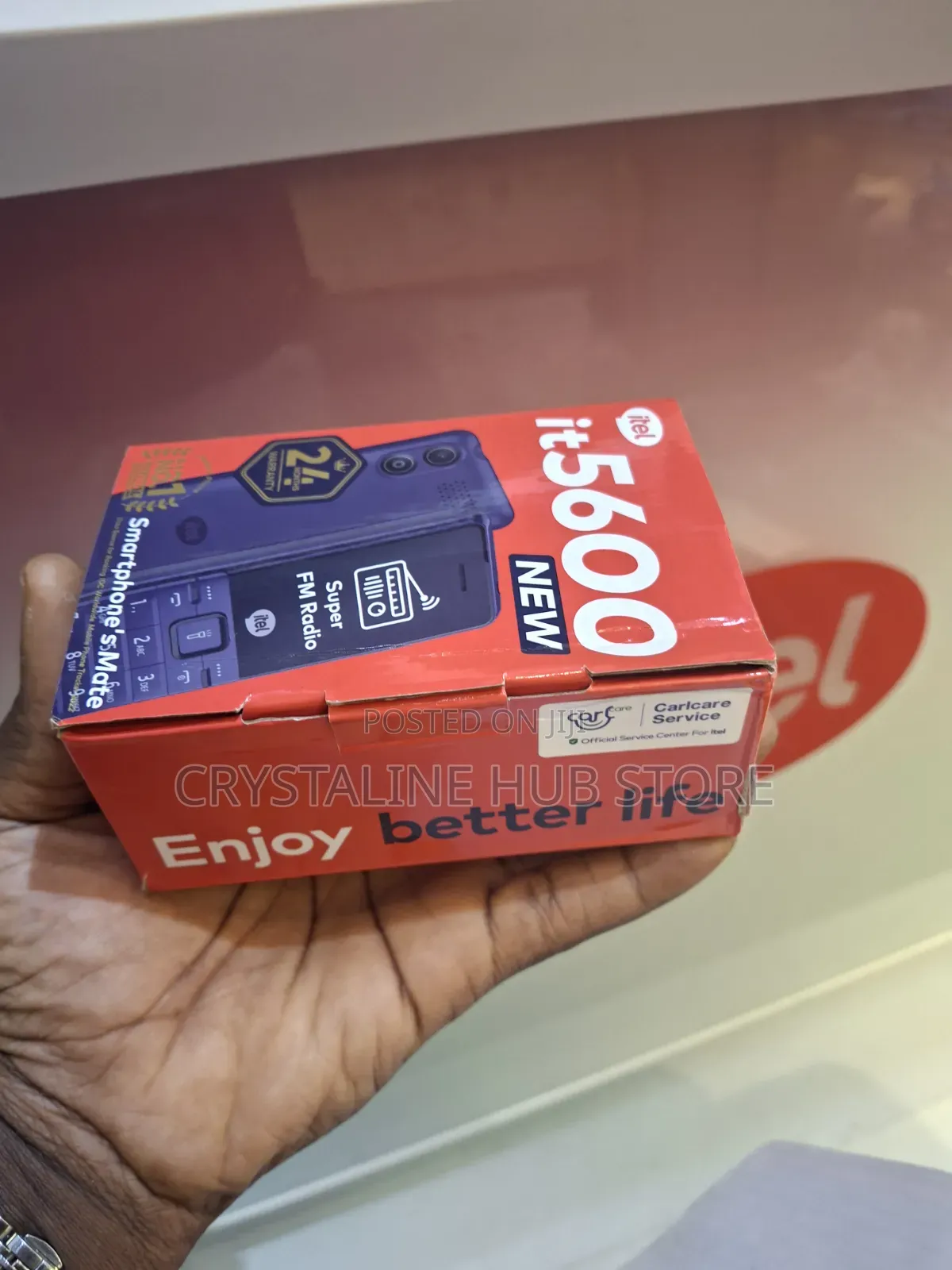 New Itel it5606 Black