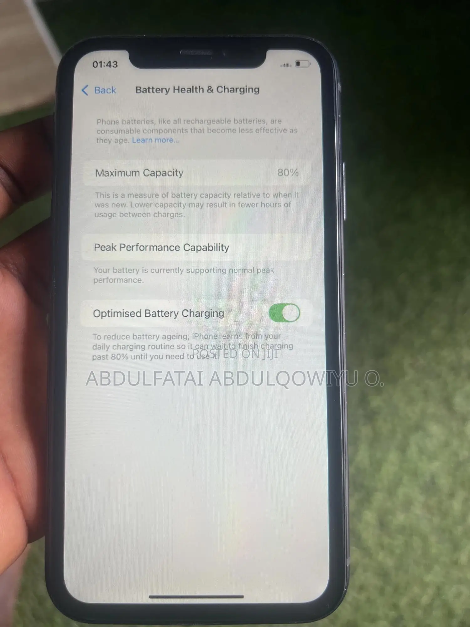 Apple iPhone XR 64 GB Black