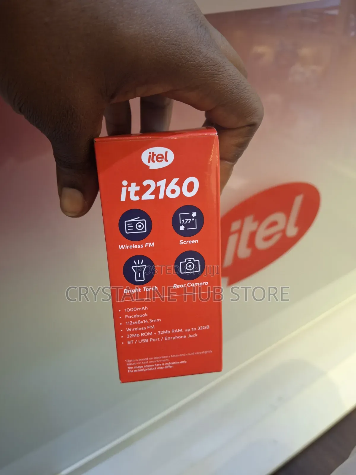 New Itel it2160 Black