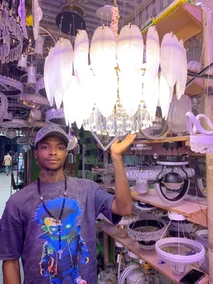Crystal Leaf Chandelier