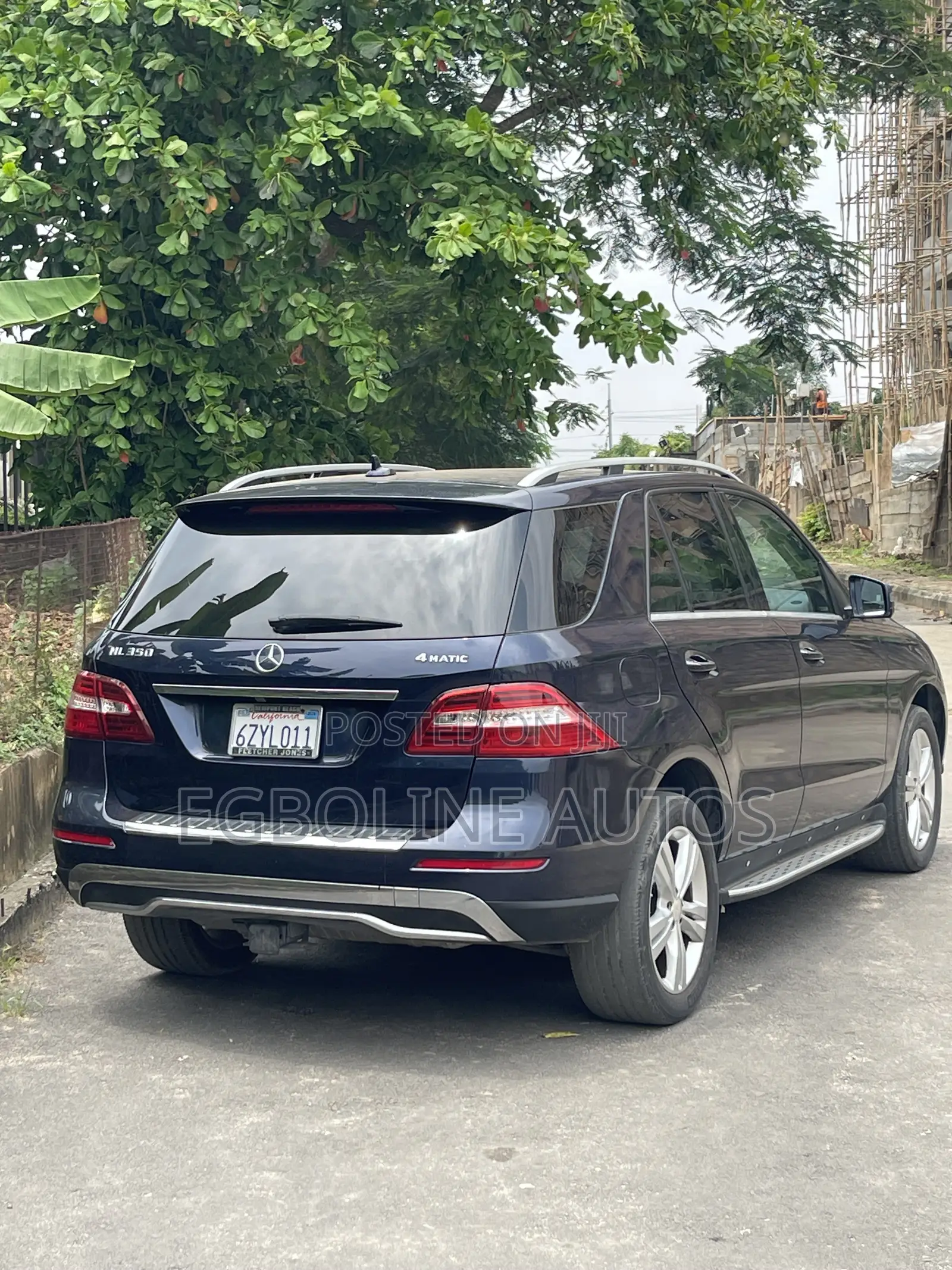 Mercedes-Benz M Class ML 350 4Matic 2013 Blue