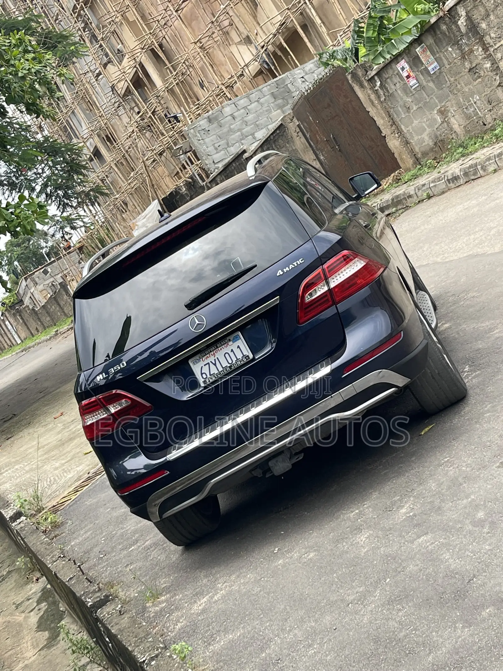 Mercedes-Benz M Class ML 350 4Matic 2013 Blue