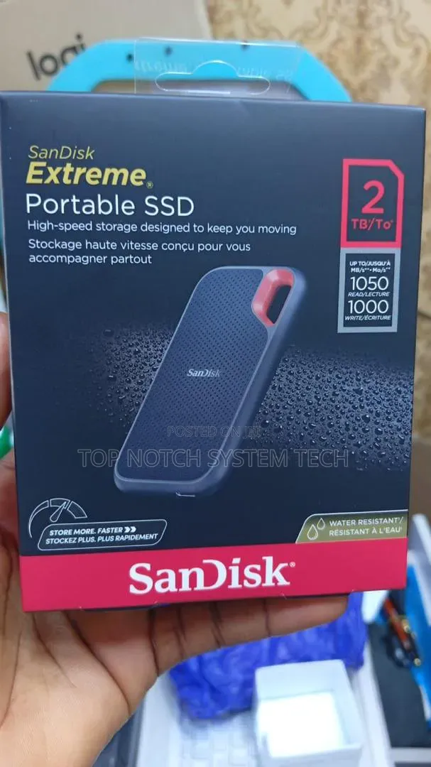 External Portable SSD 2tb