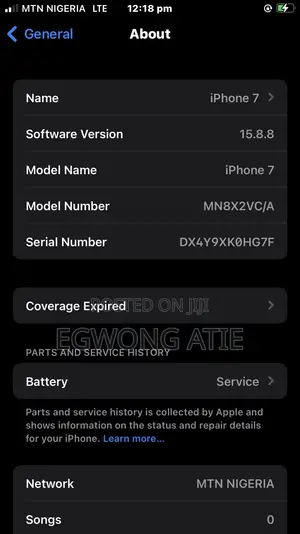 Apple iPhone 7 32 GB Black