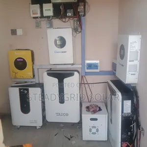 Extra Energetic 20kva/48v/45kwh Solar Powered Inverter Setup