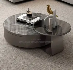 Modern 2 in 1 Round Center Table
