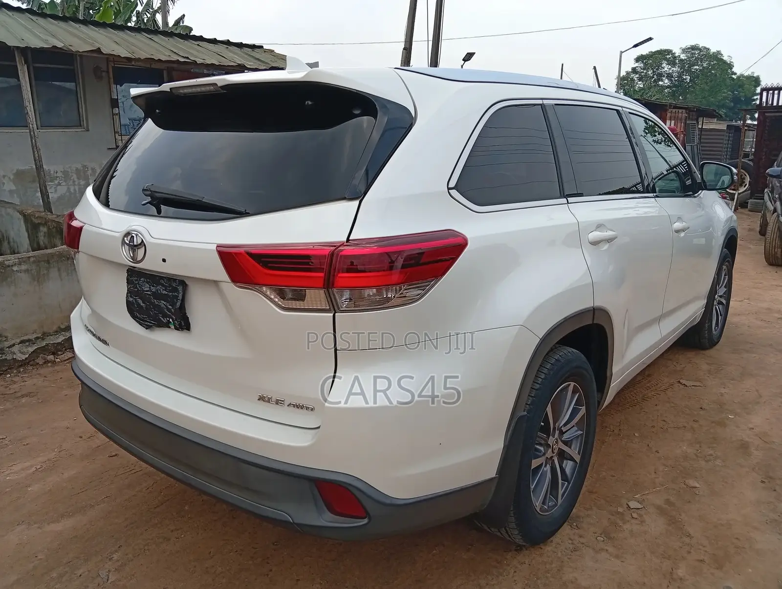 Toyota Highlander XLE 2017 White