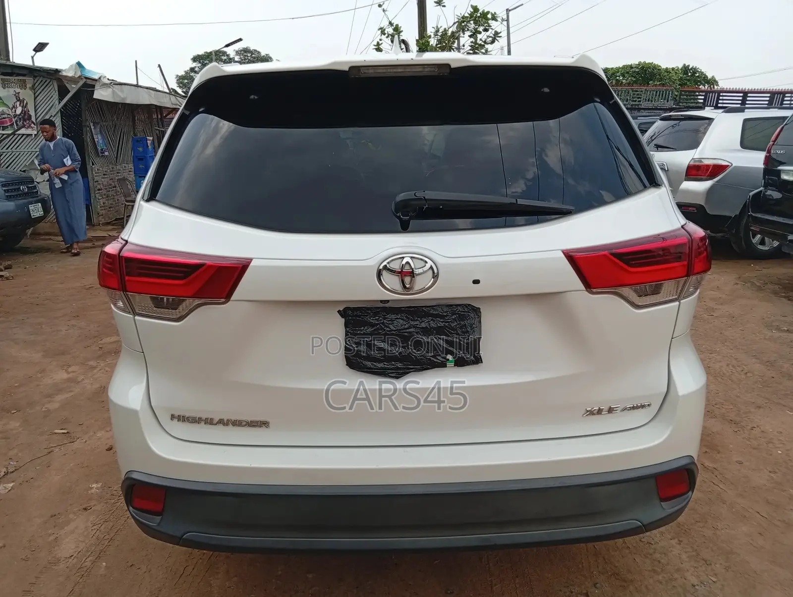 Toyota Highlander XLE 2017 White