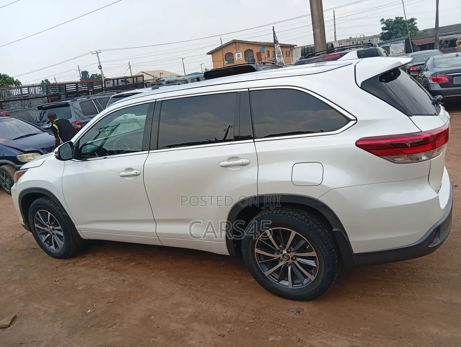 Toyota Highlander XLE 2017 White