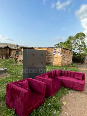 L Shaped Chair With Extra Single by Morderncity Furniture