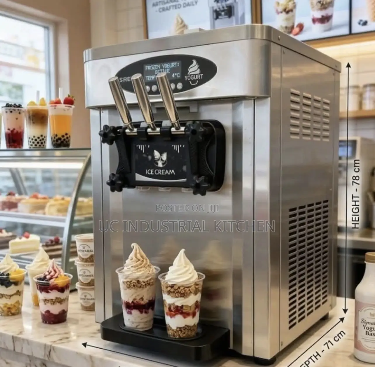 Table Top Ice Cream Machine