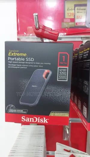 SanDisk Extreme Portable SSD 1tb Speed 1050 MBPS