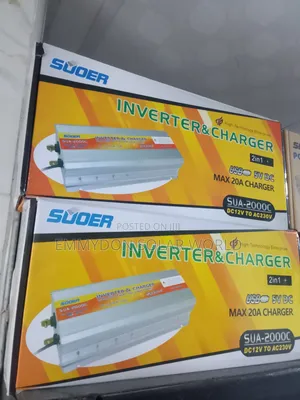 SOOER Solar Sachets Inverter With Charger 2000w 12v
