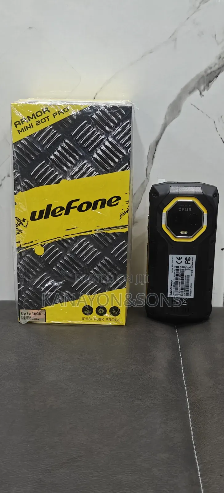 New Ulefone Armor Mini 20T Pro 256 GB Black