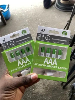 SmarToools AAA 1.5V USB Type-C Rechargeable Batteries (4-Pack)
