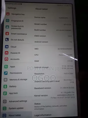 Huawei MediaPad 32 GB Silver