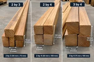 Plywood 2by2, 2by3, 2by4, 2by6, 3by4