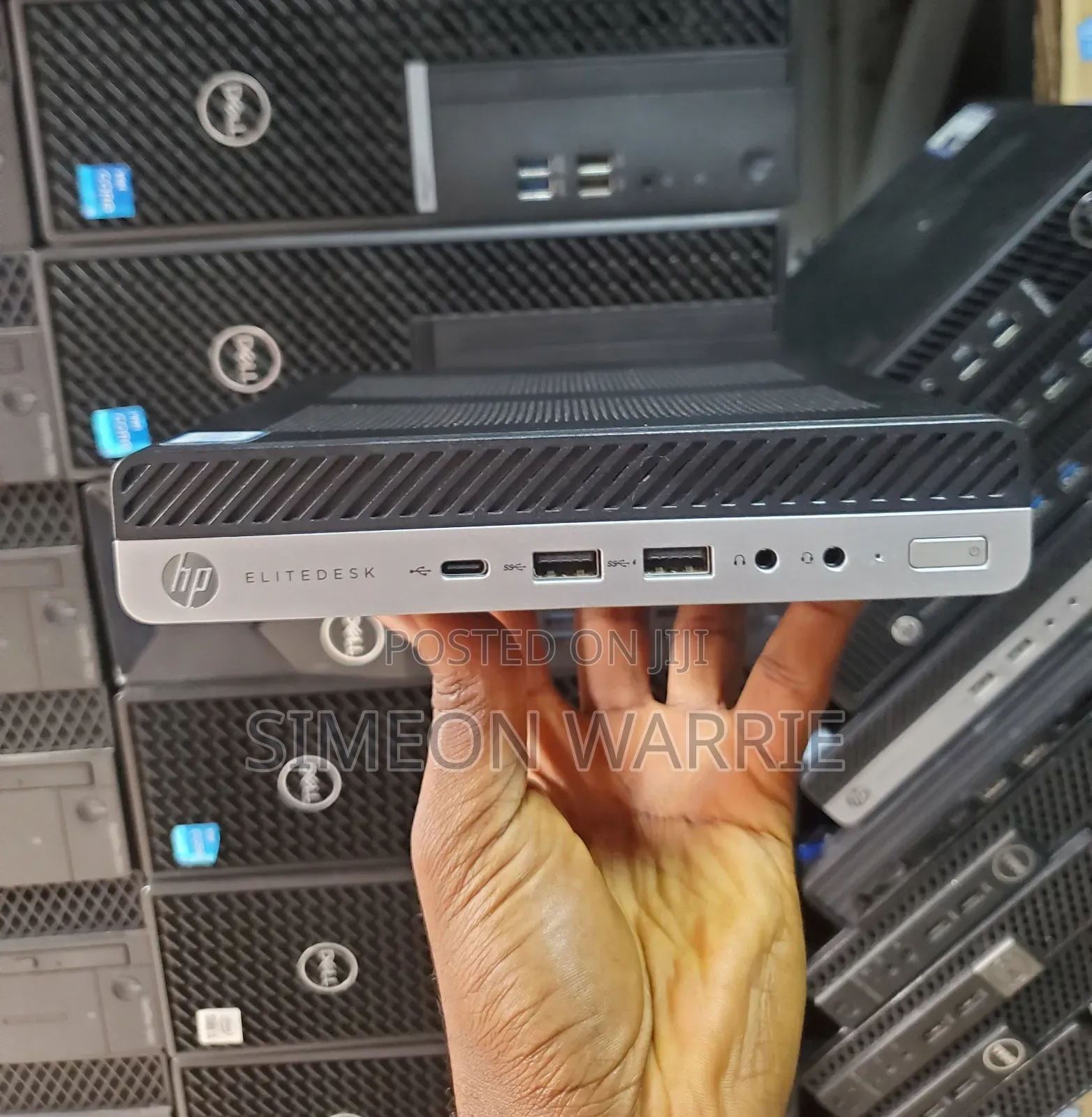 Desktop Computer HP EliteDesk 800 G4 8GB Intel Core i5 SSD 256GB