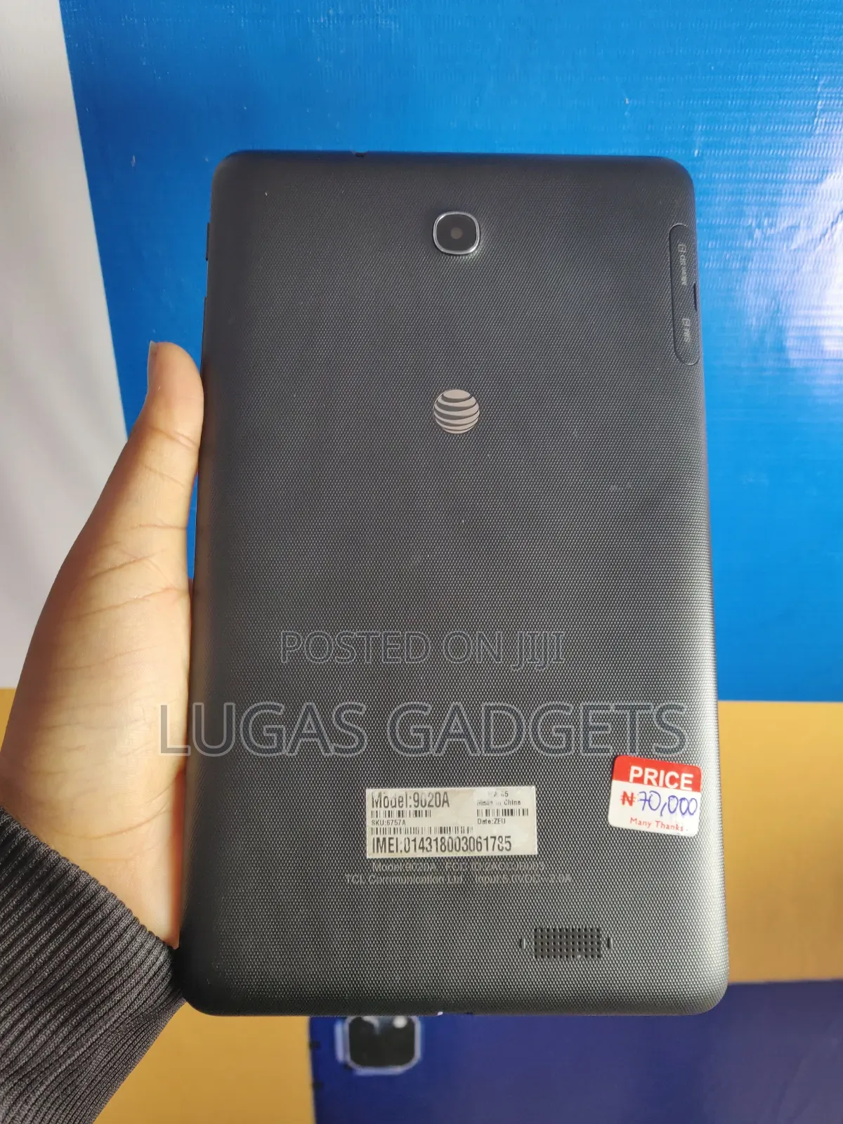 Alcatel 3T 8 16 GB Black