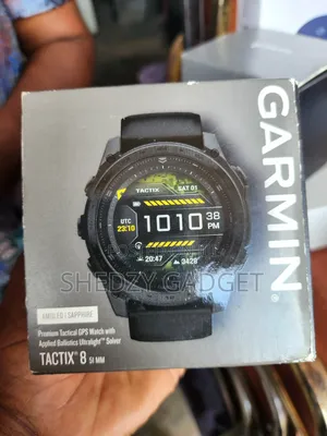 Garmin Tactix 8, Premium Tactical GPS Smartwatch, 51mm