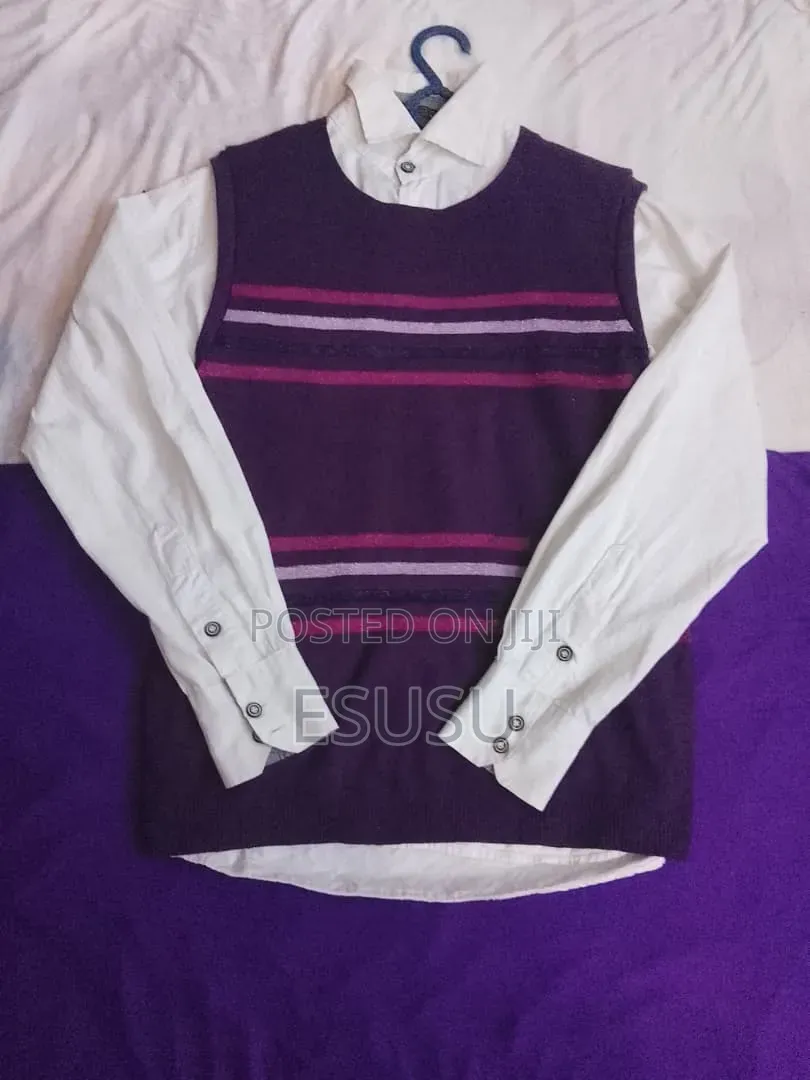 Sleeveless Vest, Jersey Scarf