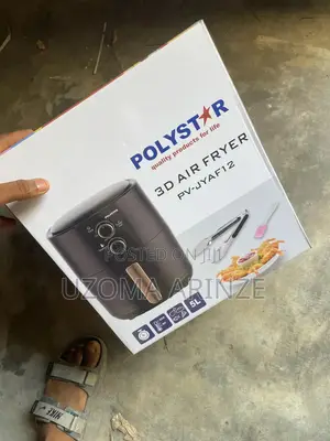 Polystar 5Ltr Air Fryer With 100% Pure Copper Motor