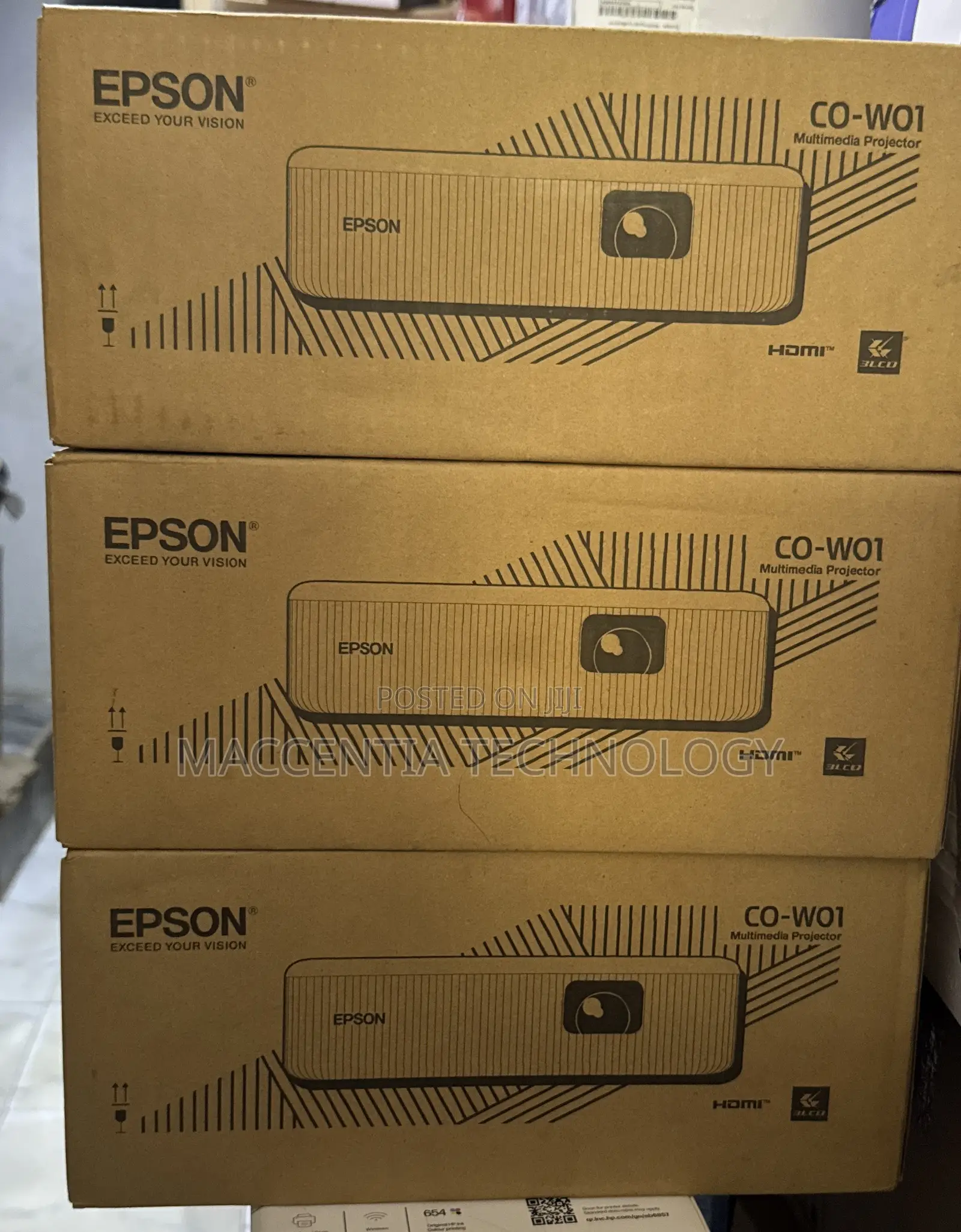 Epson EpiqVision Flex CO-W01 3000-Lumen WXGA 3LCD Projector