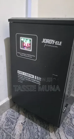 Neatly Used 15kva, Servo Motor, Automatic Voltage Regulator, 1 Phase.