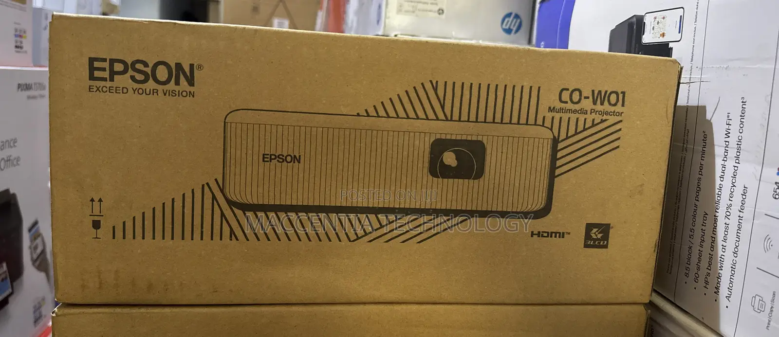 Epson EpiqVision Flex CO-W01 3000-Lumen WXGA 3LCD Projector