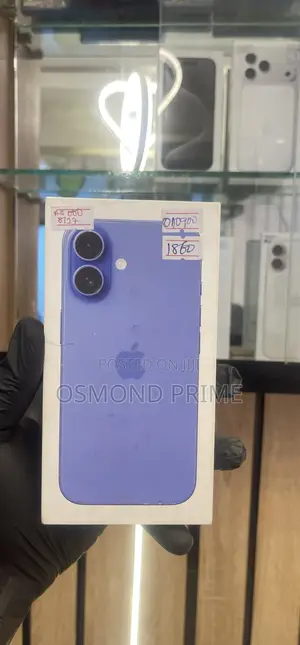 New Apple iPhone 16 128 GB Blue