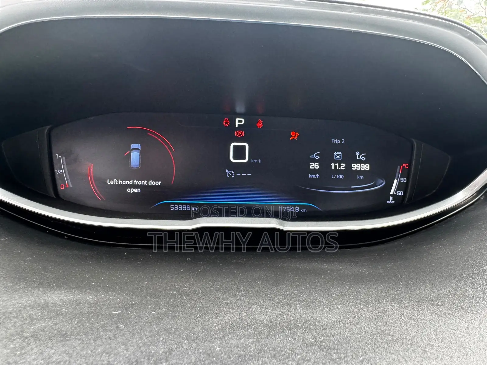 Peugeot 3008 2019 Blue