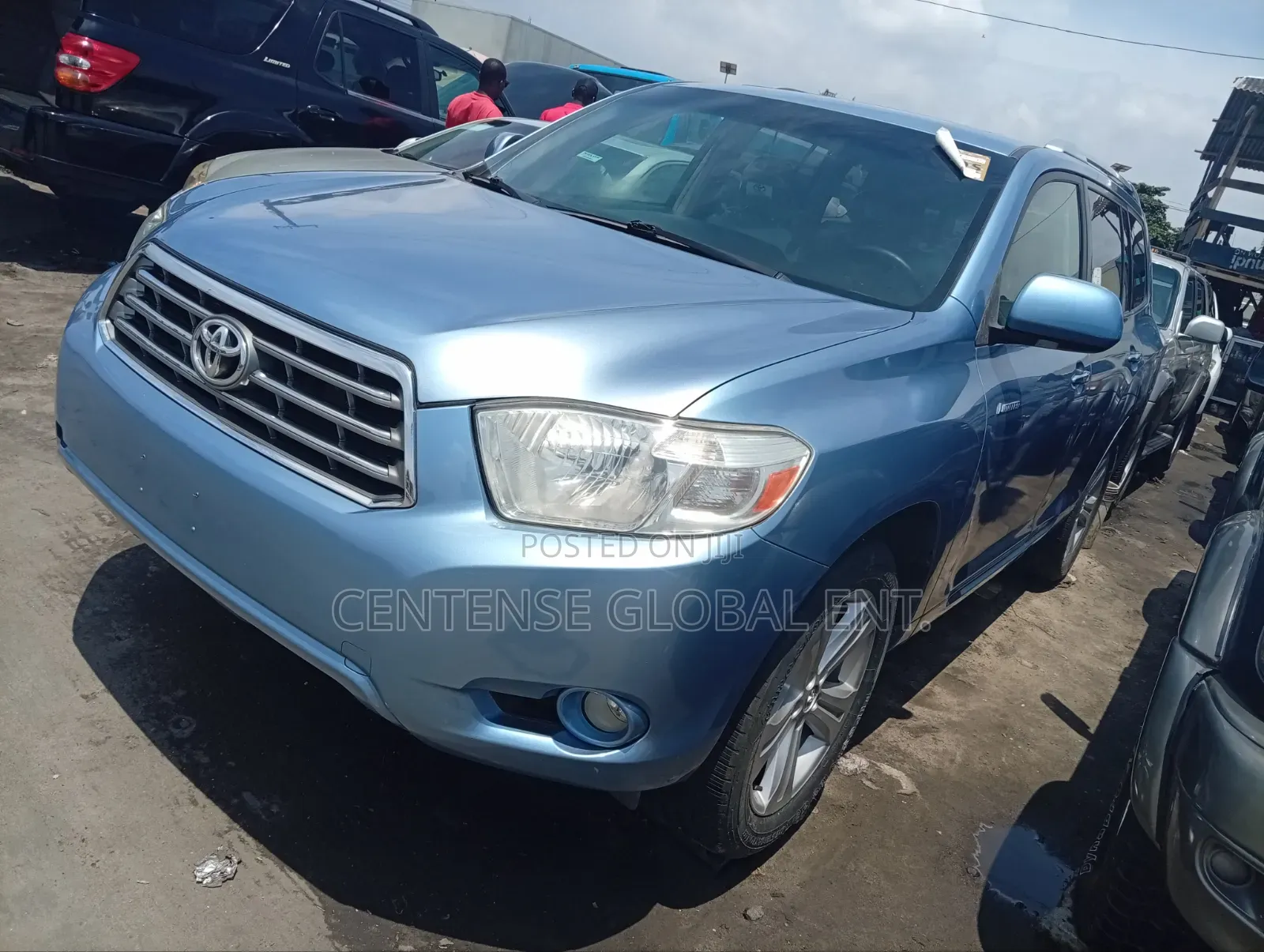 Toyota Highlander 2008 Blue