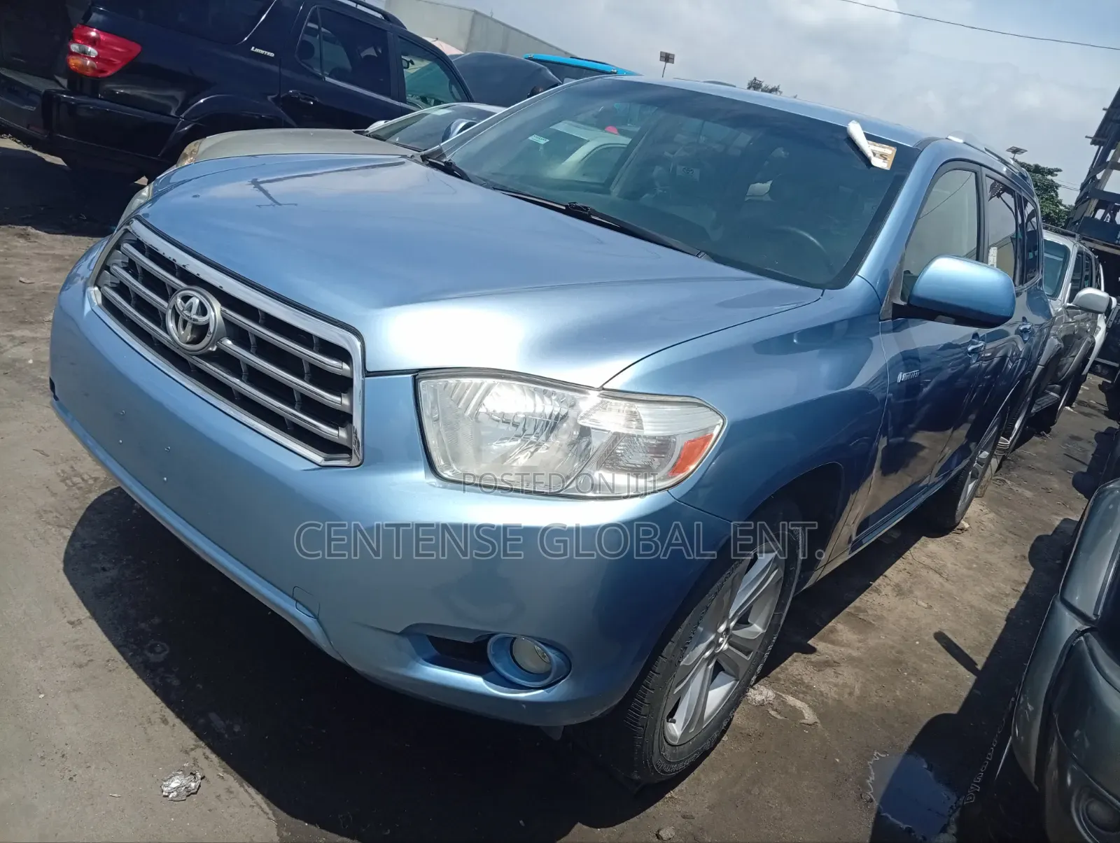 Toyota Highlander 2008 Blue
