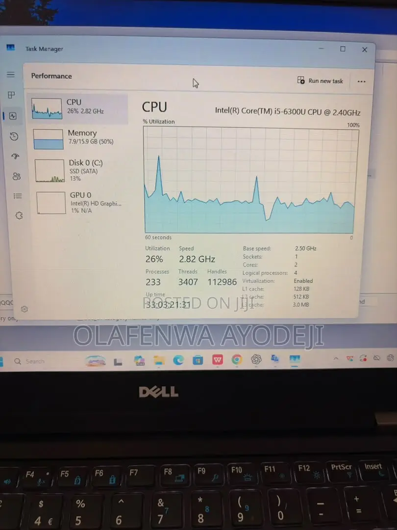 Laptop Dell Latitude 14 E5470 16GB Intel Core i5 SSD 512GB