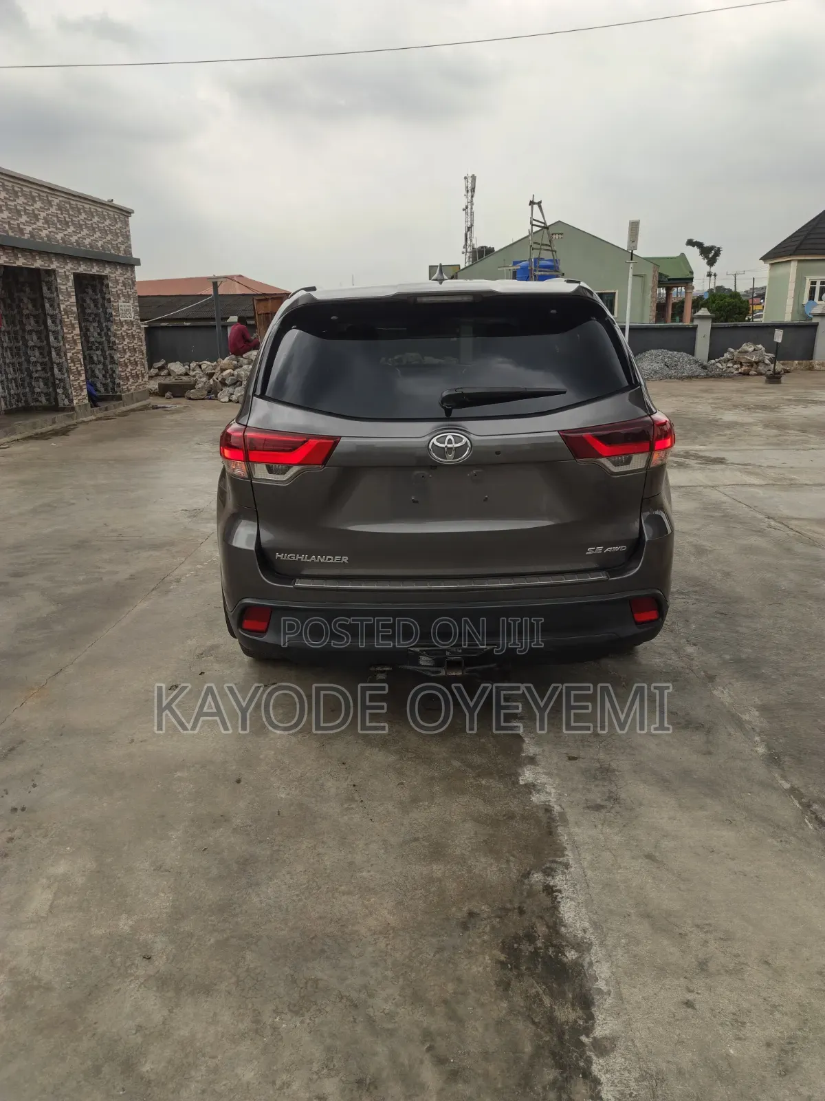 Toyota Highlander 2017 Gray