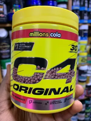 C4 Original Pre-Workout – Millions Cola, 30 Servings.