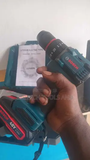 Bosch 48V Cordless Electric Drill Kit With Flexible Shaft & Accessorie
