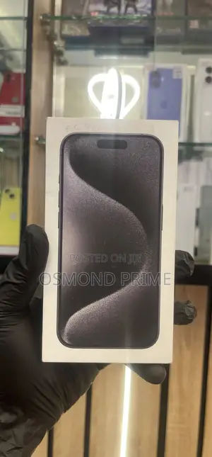New Apple iPhone 15 Pro 128 GB Black