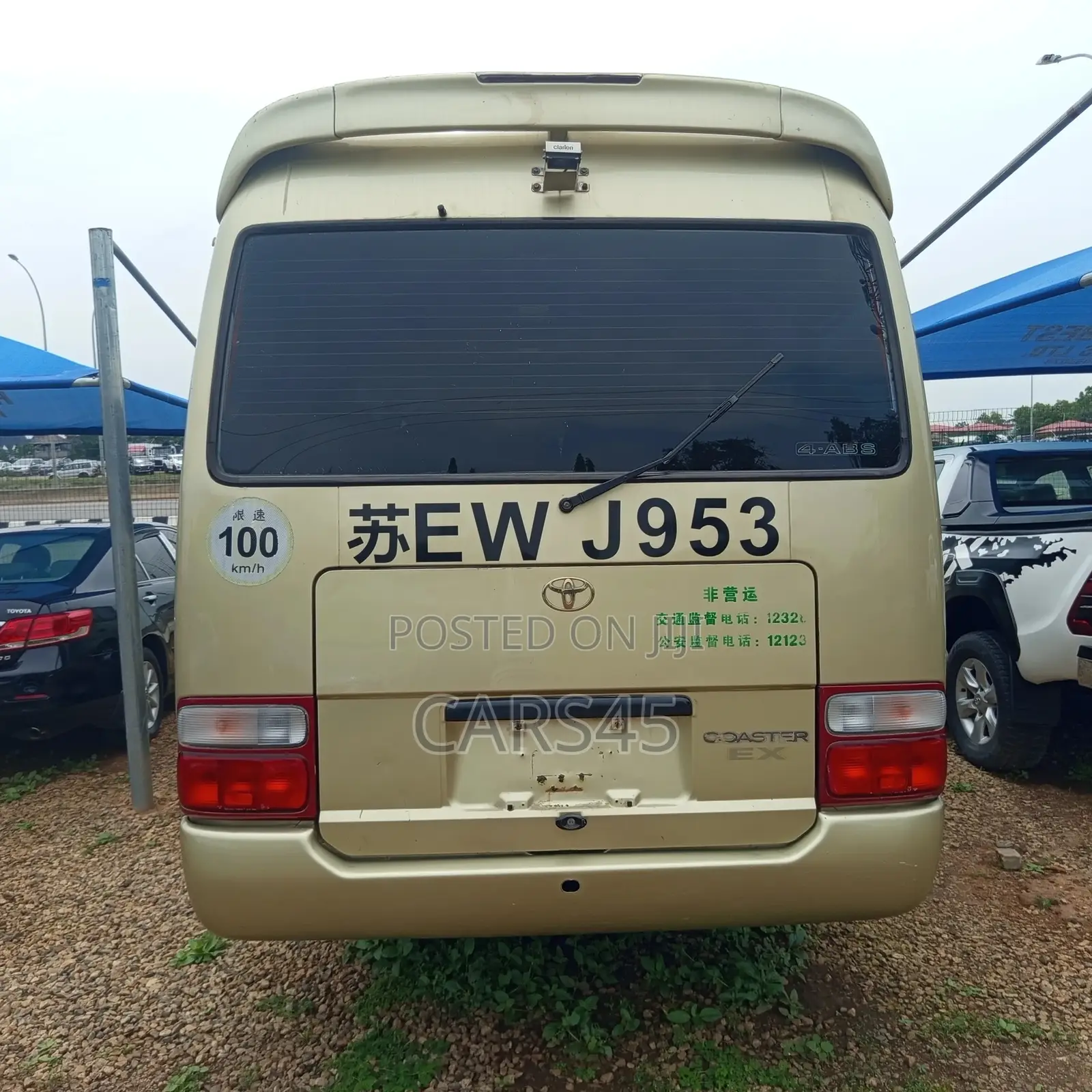 Toyota Coaster 2015 Gold