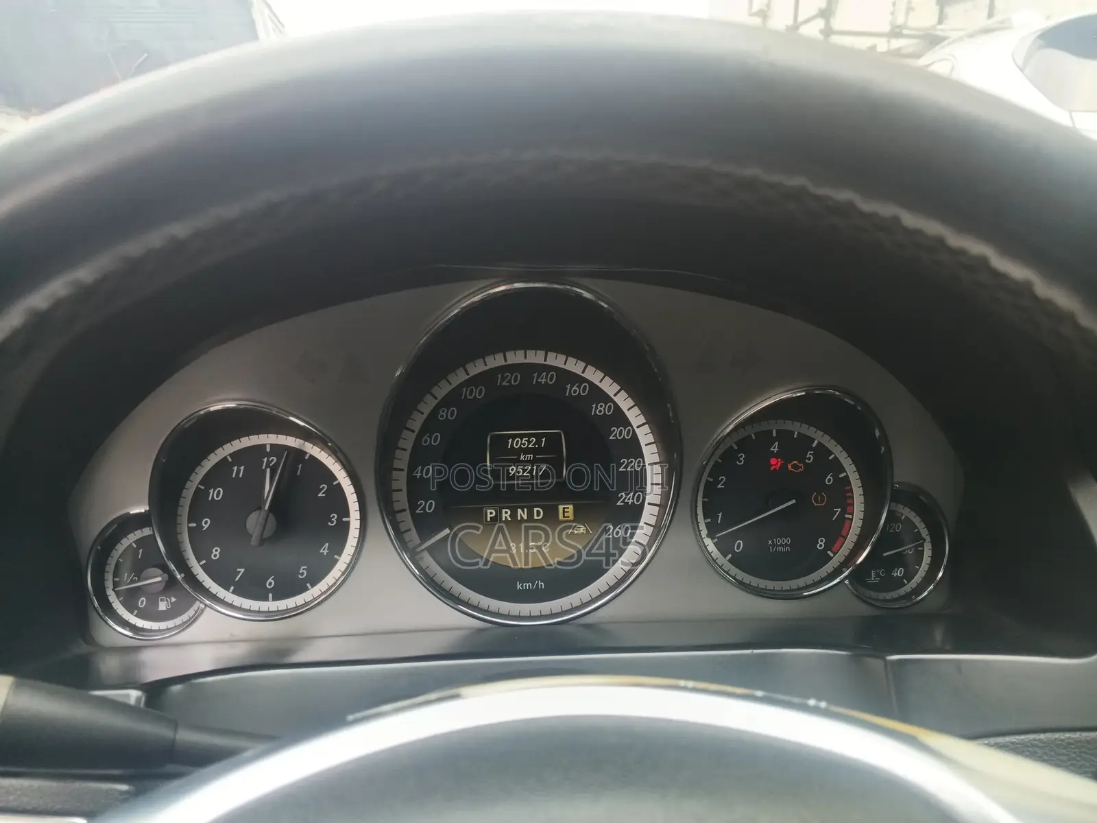 Mercedes-Benz E-Class 2012 Black