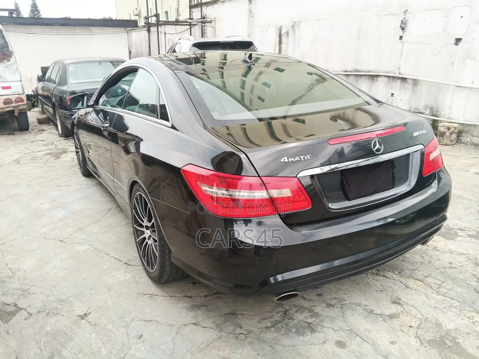 Mercedes-Benz E-Class 2012 Black