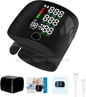Wrist Rechargeable Blood Pressure Monitor
